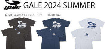 GALE（ゲール）2024サマー新作Ｔシャツ＆キャップ入荷しました。