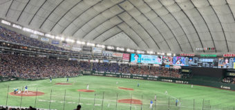 プロ野球観戦！